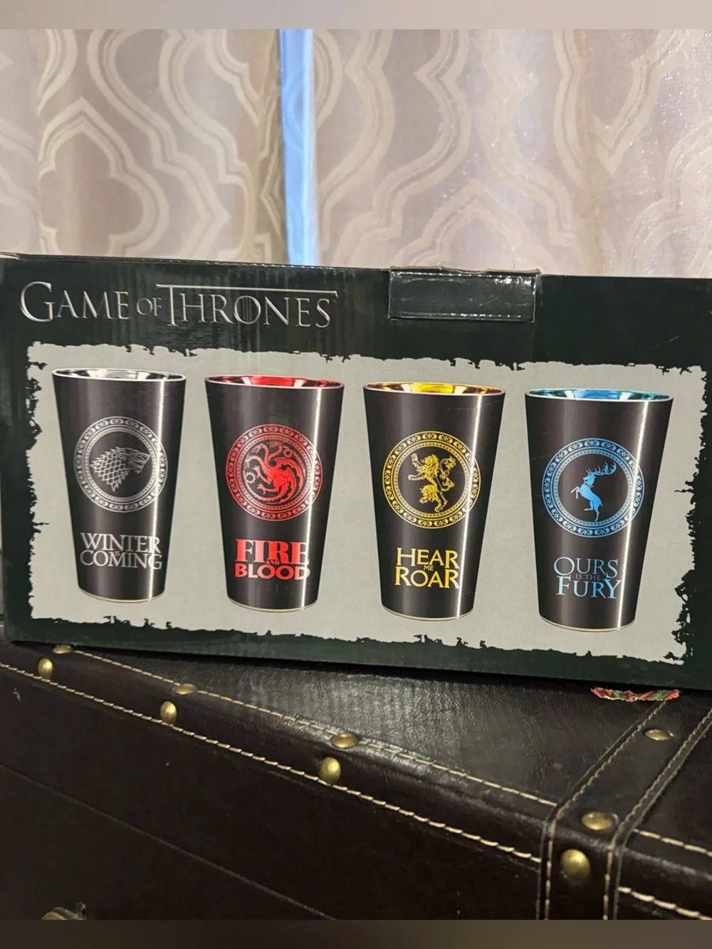 Matte Black Pint Glass Set - Black Finish